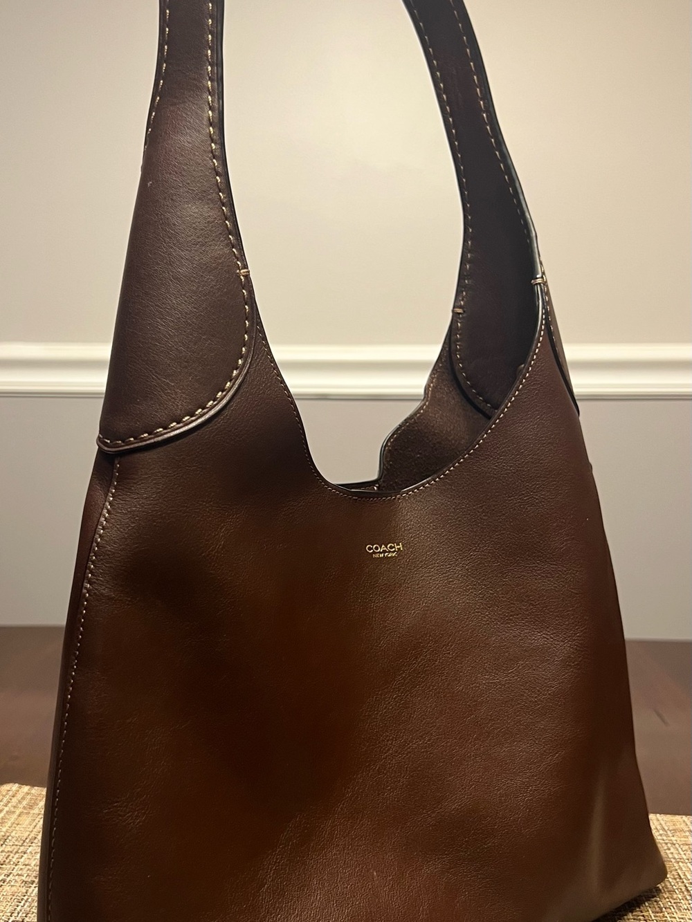 Coach Brooklyn Shoulder Bag 28 in maple - Picture 9 of 11